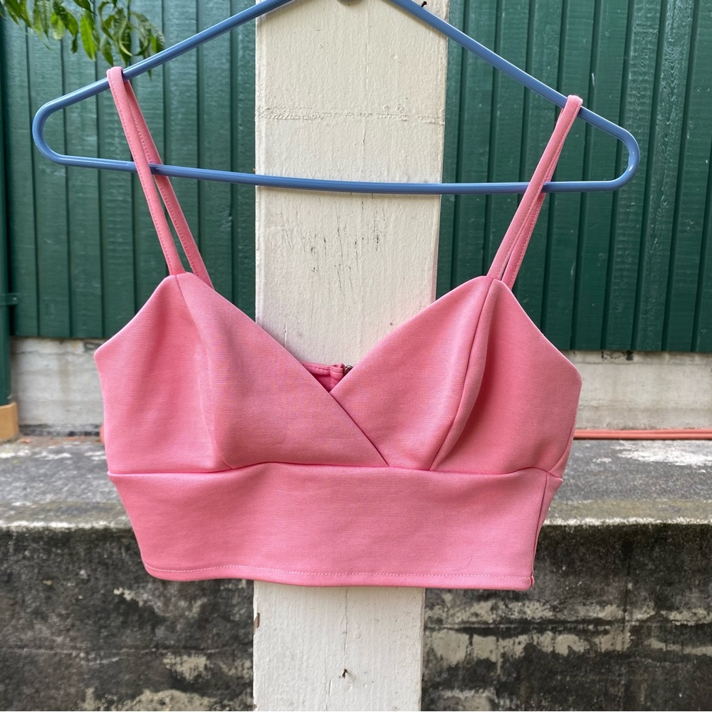 Topshop Pink Bralette